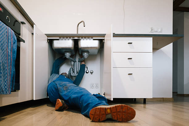 Professional Emergency Plumber technician working in Dundee, IL